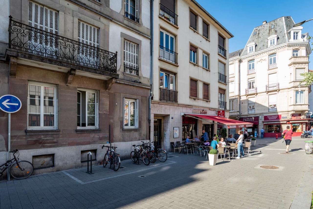 Strasbourg Centre - Quartier Gare & Petite France "Au 52" Apartment Exterior foto